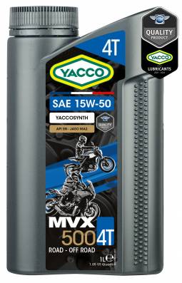 YACCO MVX 500 4T 15W50